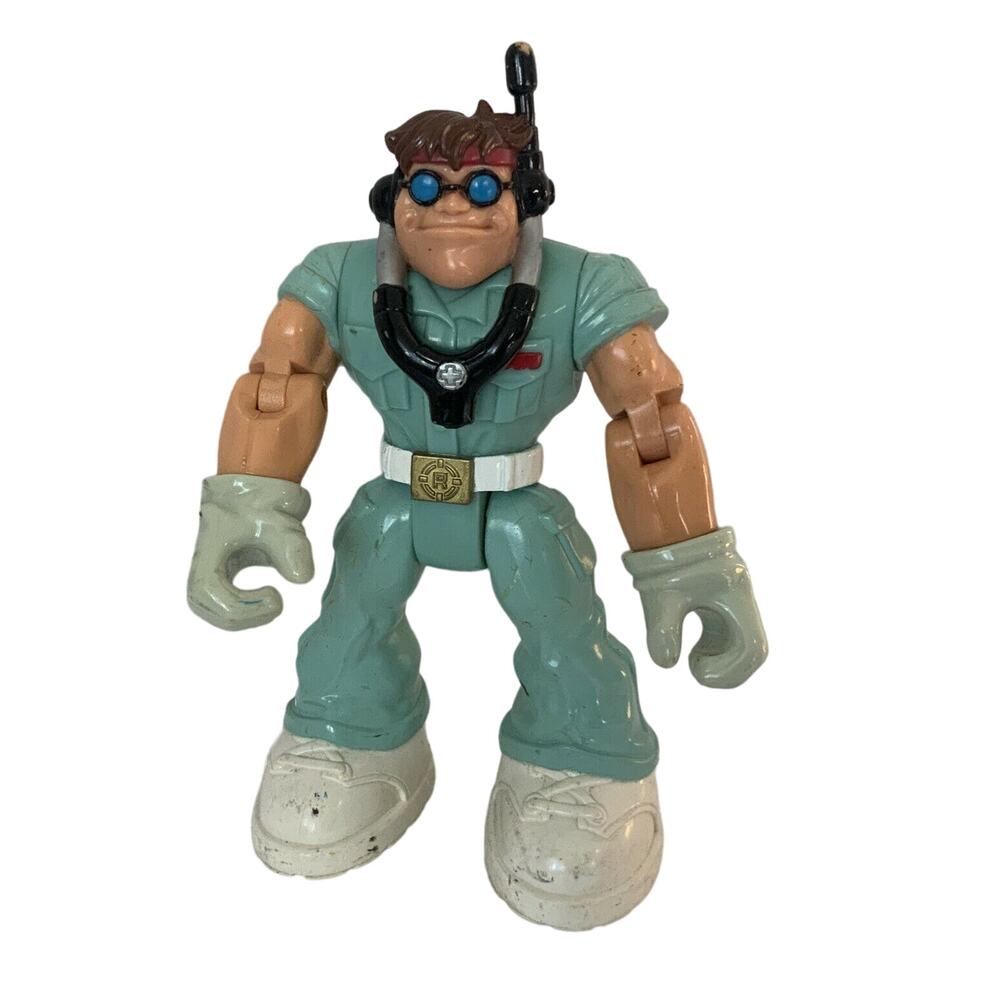 Rescue Heroes Perry Medic W/O Pack 1998 Mattel #74657 Action Figure